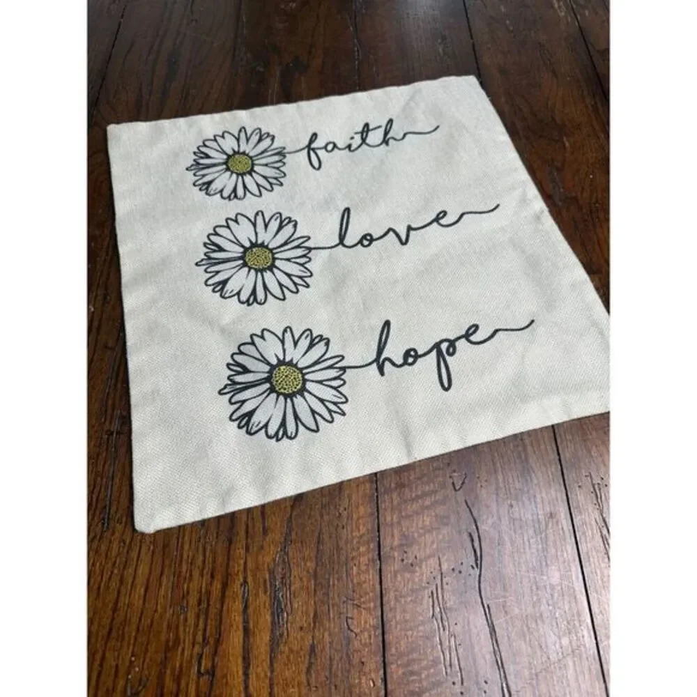 New Throw‎ Daisy Decorative Pillow Cases